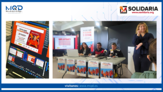 Accesibilidad en la presentación de la Campaña de la X Solidaria