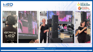 MQD dota de accesibilidad comunicativa al Congreso ‘Construyendo autonomía: vida independiente en la era tecnológica’