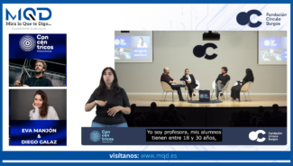 Accesibilidad en el pódcast Concéntricos de Fundación Círculo