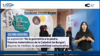 Exposición accesible «De la geometría a la piedra» con Fundación Círculo Burgos
