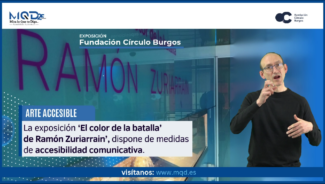 Exposición accesible en la Sala Pedro Torrecilla de Fundación Círculo