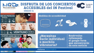 Reserva tu mochila vibratoria o bucle magnético para el IN Festival