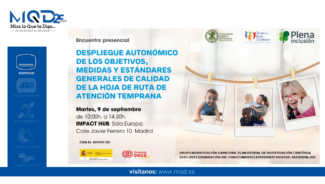 Encuentro accesible sobre Atención Temprana con subtítulos en directo