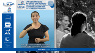 Exposición “Accesibilidad frente al silencio” en el HUBU