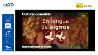 El proyecto Cultura con sentido en el programa En lengua de signos