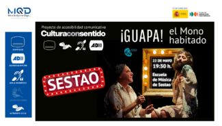Teatro accesible en Sestao con subtitulado, lengua de signos y audiodescripción