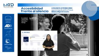 Elena Hermoso en la Cadena SER para hablar sobre «Accesibilidad frente al silencio»