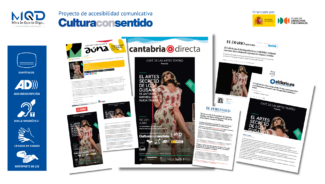 Los medios cántabros se hacen eco de la próxima función accesible en Santander