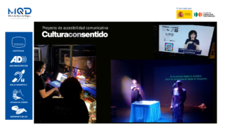 Buena acogida de la representación accesible en Santander