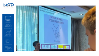 MQD subtitula en directo la II Escuela de Niñas y Escuela de Madres CERMI Mujeres